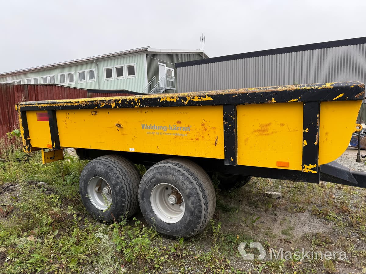 Waldung-Kärran 7 tons tippvagn - Remolque volquete: foto 4 Waldung-Kärran 7 tons tippvagn - Remolque volquete: foto 4