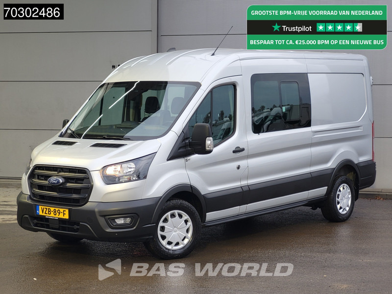 Ford Transit 130pk Dubbel Cabine Automaat L3H2 Trekhaak Navi Airco Cruise Camera Parkeersensoren v+a SYNC4 Display APK 07-2027 Euro6 L3 DC Do - Furgón: foto 1 Ford Transit 130pk Dubbel Cabine Automaat L3H2 Trekhaak Navi Airco Cruise Camera Parkeersensoren v+a SYNC4 Display APK 07-2027 Euro6 L3 DC Do - Furgón: foto 1