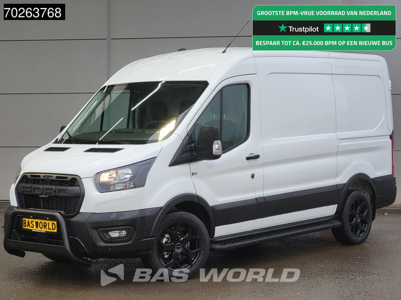 Ford Transit 130pk L2H2 Nieuw! Black Edition Trekhaak Airco Cruise Camera Parkeersensoren 10m3 Airco Trekhaak Cruise control - Furgoneta pequeña: foto 1 Ford Transit 130pk L2H2 Nieuw! Black Edition Trekhaak Airco Cruise Camera Parkeersensoren 10m3 Airco Trekhaak Cruise control - Furgoneta pequeña: foto 1