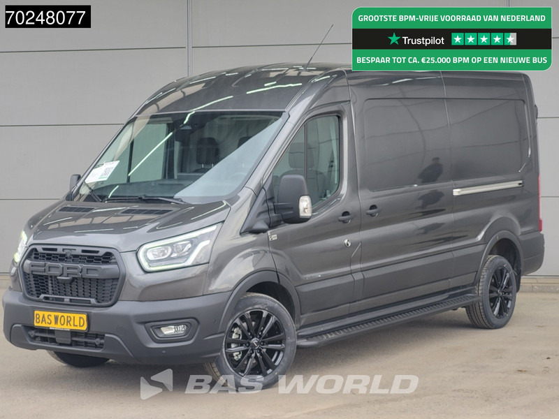 Ford Transit 165pk Automaat Black Edition 2025 model Dubbele schuifdeur L3H2 ACC 360camera Navi CarPlay Xenon Camera 11m3 Airco - Furgón: foto 1 Ford Transit 165pk Automaat Black Edition 2025 model Dubbele schuifdeur L3H2 ACC 360camera Navi CarPlay Xenon Camera 11m3 Airco - Furgón: foto 1