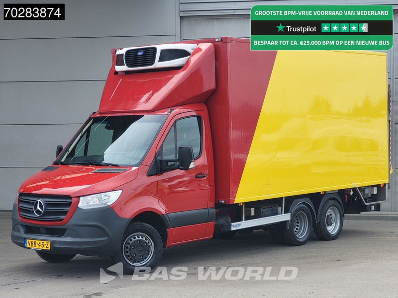 Mercedes-Benz BE-Oplegger BE Combi Bi-Temp 3500KG+ Koel Vries Automaat Luchtvering Carrier Pulsor 600MT D'Hollandia 1000KG Laadklep Airco MBUX Euro6 Koel - Furgoneta: foto 1 Mercedes-Benz BE-Oplegger BE Combi Bi-Temp 3500KG+ Koel Vries Automaat Luchtvering Carrier Pulsor 600MT D'Hollandia 1000KG Laadklep Airco MBUX Euro6 Koel - Furgoneta: foto 1