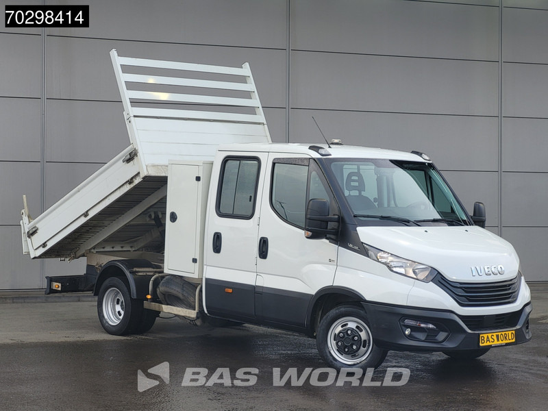Iveco Daily 35C14 Kipper met Kist Dubbel Cabine 3,5t Trekhaak Dubbellucht Airco Cruise Euro6 Tipper Benne Kieper Airco Trekhaak Cruise contr - Furgoneta basculante: foto 3 Iveco Daily 35C14 Kipper met Kist Dubbel Cabine 3,5t Trekhaak Dubbellucht Airco Cruise Euro6 Tipper Benne Kieper Airco Trekhaak Cruise contr - Furgoneta basculante: foto 3