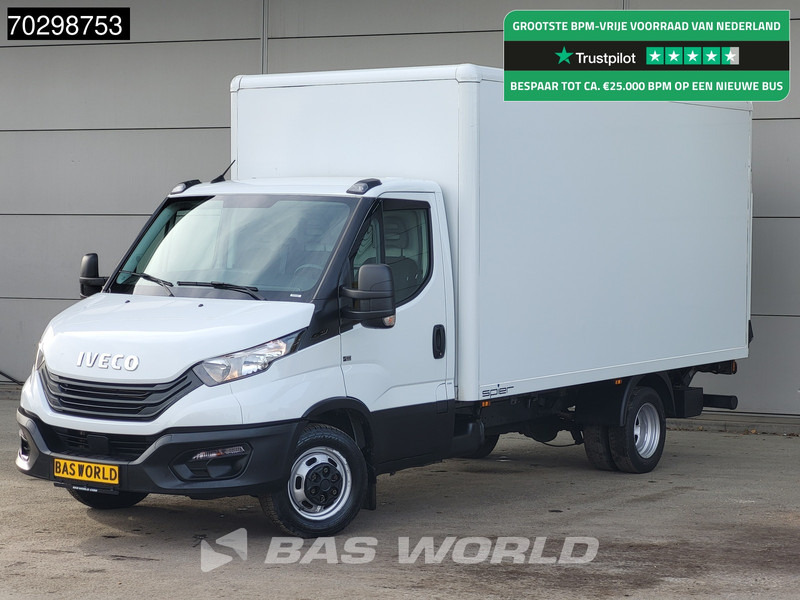 Iveco Daily 35C16 Laadklep Dubbellucht Bakwagen 160PK Airco Euro6 Meubelbak Koffer Airco - Furgoneta caja cerrada: foto 1 Iveco Daily 35C16 Laadklep Dubbellucht Bakwagen 160PK Airco Euro6 Meubelbak Koffer Airco - Furgoneta caja cerrada: foto 1