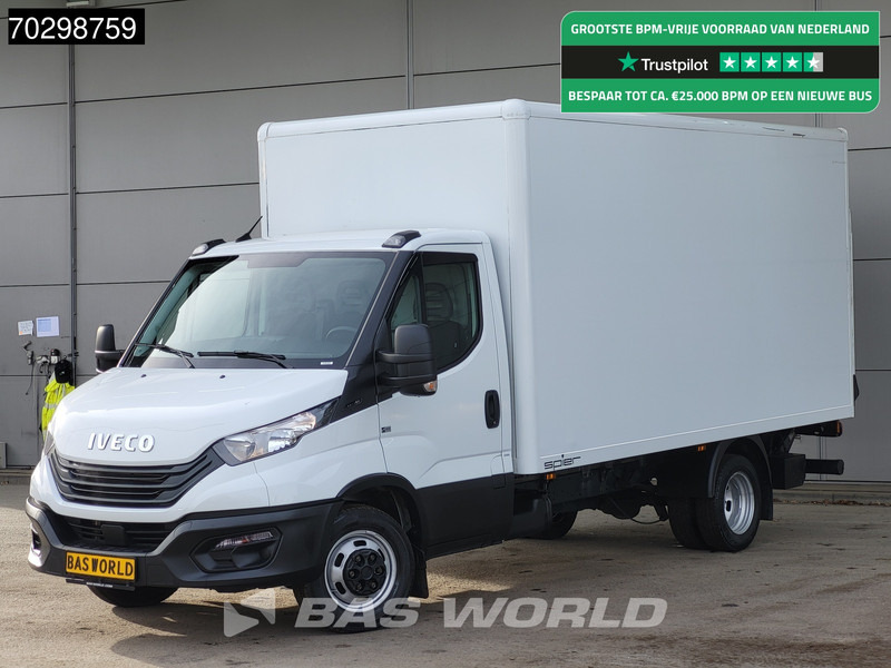 Iveco Daily 35C16 Laadklep Dubbellucht Bakwagen 160PK Airco Euro6 Meubelbak Koffer Airco - Furgoneta caja cerrada: foto 1 Iveco Daily 35C16 Laadklep Dubbellucht Bakwagen 160PK Airco Euro6 Meubelbak Koffer Airco - Furgoneta caja cerrada: foto 1