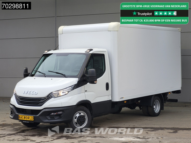 Iveco Daily 35C16 Laadklep Dubbellucht Bakwagen 160PK Airco Euro6 Meubelbak Koffer Airco - Furgoneta caja cerrada: foto 1 Iveco Daily 35C16 Laadklep Dubbellucht Bakwagen 160PK Airco Euro6 Meubelbak Koffer Airco - Furgoneta caja cerrada: foto 1