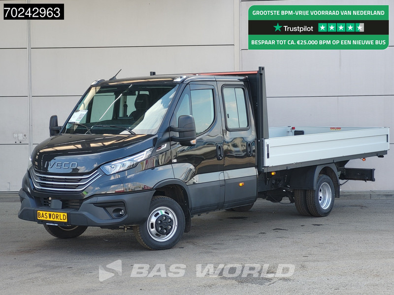 Iveco Daily 35C18 3.0L Automaat 180PK 2025-Model Open laadbak Dubbel Cabine Navi ACC LED 3,5T Trekvermogen Euro6 Pritsche Pickup Airco Dubbe - Furgoneta caja abierta: foto 1 Iveco Daily 35C18 3.0L Automaat 180PK 2025-Model Open laadbak Dubbel Cabine Navi ACC LED 3,5T Trekvermogen Euro6 Pritsche Pickup Airco Dubbe - Furgoneta caja abierta: foto 1