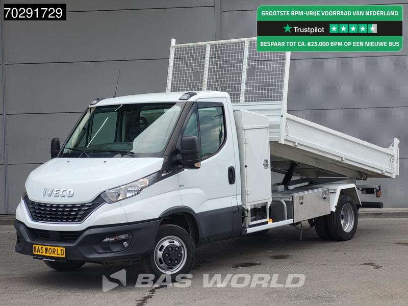 Iveco Daily 35C18 3.0L Automaat Open Laadbak met Kist Dubbellucht 3,5t Trekhaak Cruise Euro6 Pritsche Pickup Open Box 2m3 Trekhaak Cruise co - Furgoneta caja abierta: foto 1 Iveco Daily 35C18 3.0L Automaat Open Laadbak met Kist Dubbellucht 3,5t Trekhaak Cruise Euro6 Pritsche Pickup Open Box 2m3 Trekhaak Cruise co - Furgoneta caja abierta: foto 1