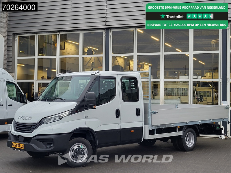 Iveco Daily 35C18 3.0L Open Laadbak 180PK Dubbel Cabine 2025-Model 3,5t Trekvermogen Navi Airco Cruise Camera Euro6 Pritsche Pickup 3m3 Airc - Furgoneta caja abierta: foto 1 Iveco Daily 35C18 3.0L Open Laadbak 180PK Dubbel Cabine 2025-Model 3,5t Trekvermogen Navi Airco Cruise Camera Euro6 Pritsche Pickup 3m3 Airc - Furgoneta caja abierta: foto 1