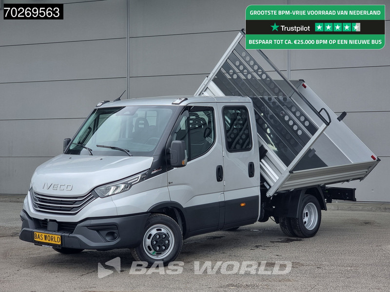 Iveco Daily 35C21 3 zijdige Kipper Dubbel Cabine 210PK 3.0L Dubbellucht Airco Cruise LED Camera Tipper Benne Kieper 2m3 Airco Dubbel cabine - Furgoneta basculante: foto 1 Iveco Daily 35C21 3 zijdige Kipper Dubbel Cabine 210PK 3.0L Dubbellucht Airco Cruise LED Camera Tipper Benne Kieper 2m3 Airco Dubbel cabine - Furgoneta basculante: foto 1