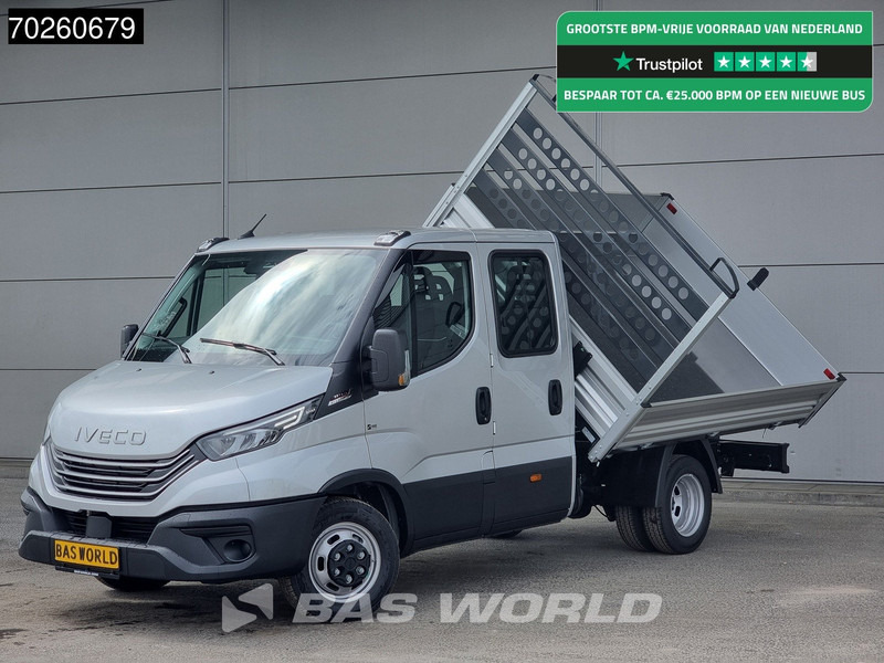 Iveco Daily 35C21 3 zijdige Kipper Dubbel Cabine 210PK 3.0L Dubbellucht Airco Cruise LED Camera Tipper Benne Kieper 2m3 Airco - Furgoneta basculante: foto 1 Iveco Daily 35C21 3 zijdige Kipper Dubbel Cabine 210PK 3.0L Dubbellucht Airco Cruise LED Camera Tipper Benne Kieper 2m3 Airco - Furgoneta basculante: foto 1