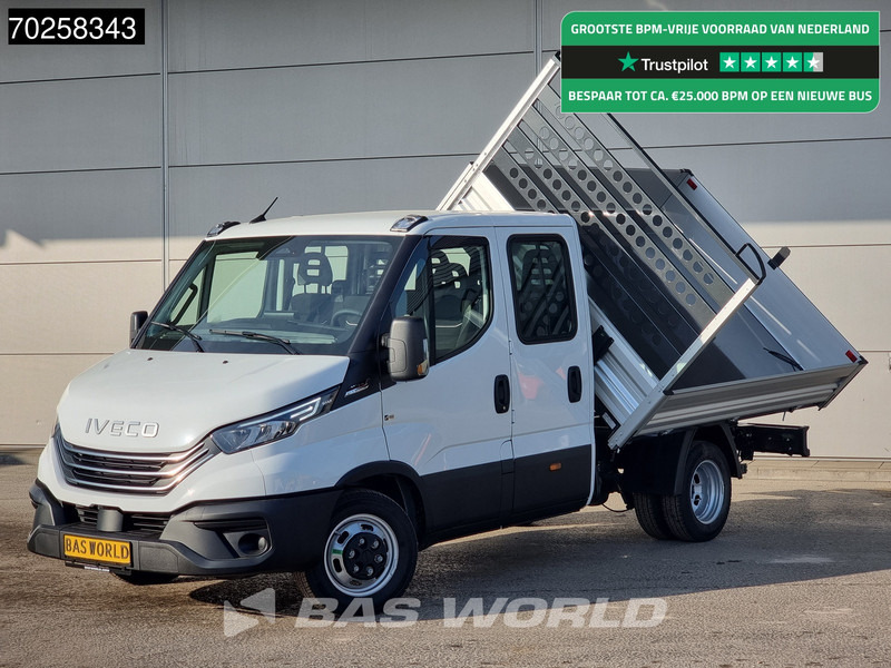 Iveco Daily 35C21 3 zijdige Kipper Dubbel Cabine 210PK 3.0L Dubbellucht Airco Cruise LED Camera Tipper Benne Kieper 2m3 Airco - Furgoneta basculante: foto 1 Iveco Daily 35C21 3 zijdige Kipper Dubbel Cabine 210PK 3.0L Dubbellucht Airco Cruise LED Camera Tipper Benne Kieper 2m3 Airco - Furgoneta basculante: foto 1