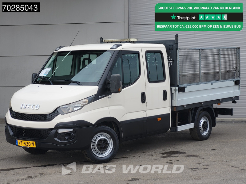 Iveco Daily 35S11 Open Laadbak met Kist Dubbel Cabine 3,5t Trekhaak Airco Pickup Pritsche Open Box Airco Trekhaak - Furgoneta caja abierta: foto 1 Iveco Daily 35S11 Open Laadbak met Kist Dubbel Cabine 3,5t Trekhaak Airco Pickup Pritsche Open Box Airco Trekhaak - Furgoneta caja abierta: foto 1