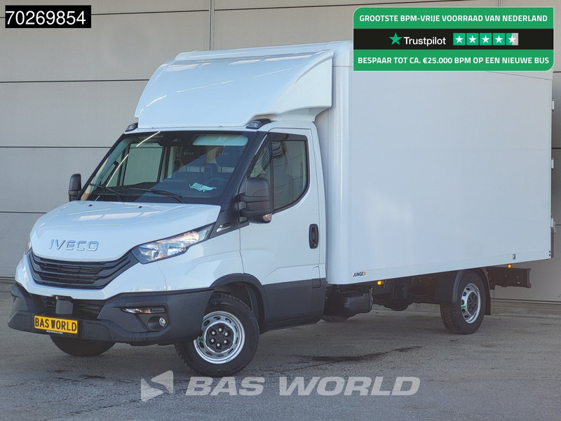 Iveco Daily 35S16 Automaat Bakwagen Achterdeuren Navi Camera ACC Airco Koffer Meubelbak Airco Cruise control - Furgoneta caja cerrada: foto 1 Iveco Daily 35S16 Automaat Bakwagen Achterdeuren Navi Camera ACC Airco Koffer Meubelbak Airco Cruise control - Furgoneta caja cerrada: foto 1