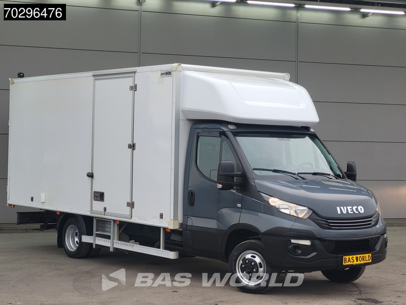 Iveco Daily 50C18 3.0L Automaat 3,5t Trekhaak Bakwagen Zijdeur Achterdeuren 180PK 5tons Navi Standkachel Euro6 Meubelbak Koffer Trekhaak - Furgoneta caja cerrada: foto 5 Iveco Daily 50C18 3.0L Automaat 3,5t Trekhaak Bakwagen Zijdeur Achterdeuren 180PK 5tons Navi Standkachel Euro6 Meubelbak Koffer Trekhaak - Furgoneta caja cerrada: foto 5