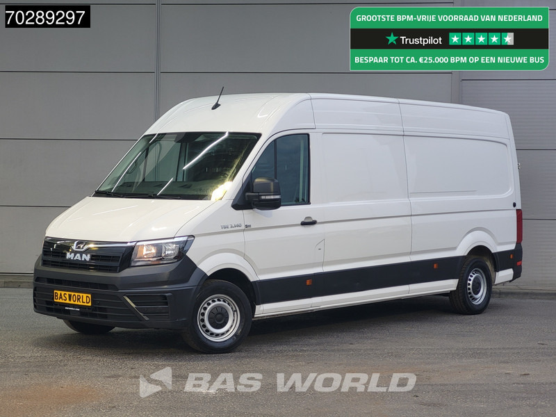 MAN TGE 3.140 L4H3 Trekhaak Airco Cruise Camera Parkeersensoren Euro6 L3H2 15m3 Airco Trekhaak Cruise control - Furgón: foto 1 MAN TGE 3.140 L4H3 Trekhaak Airco Cruise Camera Parkeersensoren Euro6 L3H2 15m3 Airco Trekhaak Cruise control - Furgón: foto 1