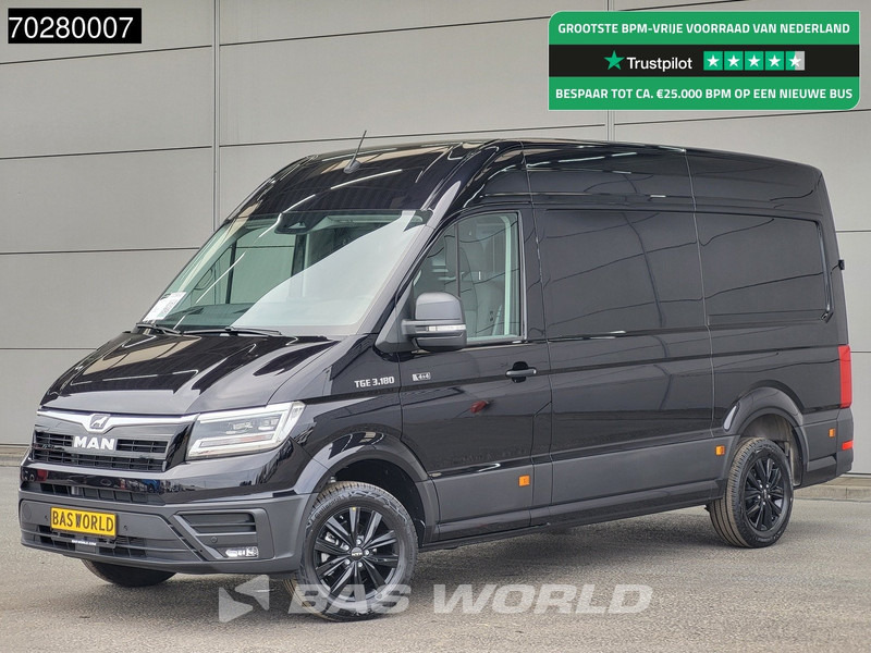 MAN TGE 3.180 4x4 Automaat 2025 Facelift L3H3 LED ACC Navi Airco Cruise Camera Parkeersensoren L2H2 Allrad 4WD 12m3 Airco - Furgón: foto 1 MAN TGE 3.180 4x4 Automaat 2025 Facelift L3H3 LED ACC Navi Airco Cruise Camera Parkeersensoren L2H2 Allrad 4WD 12m3 Airco - Furgón: foto 1