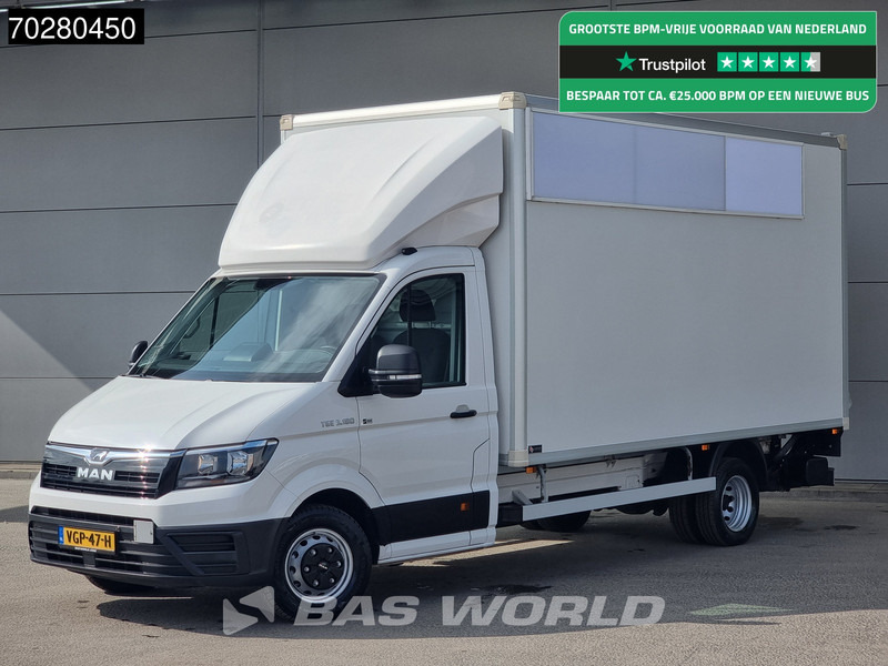 MAN TGE 3.180 Automaat Laadklep Zijdeur Bakwagen Lat om Lat Airco Cruise Euro6 Meubelbak Koffer Airco Cruise control - Furgoneta caja cerrada: foto 1 MAN TGE 3.180 Automaat Laadklep Zijdeur Bakwagen Lat om Lat Airco Cruise Euro6 Meubelbak Koffer Airco Cruise control - Furgoneta caja cerrada: foto 1