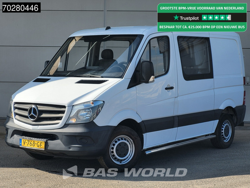 Mercedes-Benz Sprinter 211 CDI Automaat Dubbel Cabine Trekhaak Navi Airco Euro6 DC Doka Mixto 5m3 Airco Dubbel cabine Trekhaak - Furgoneta pequeña: foto 1 Mercedes-Benz Sprinter 211 CDI Automaat Dubbel Cabine Trekhaak Navi Airco Euro6 DC Doka Mixto 5m3 Airco Dubbel cabine Trekhaak - Furgoneta pequeña: foto 1