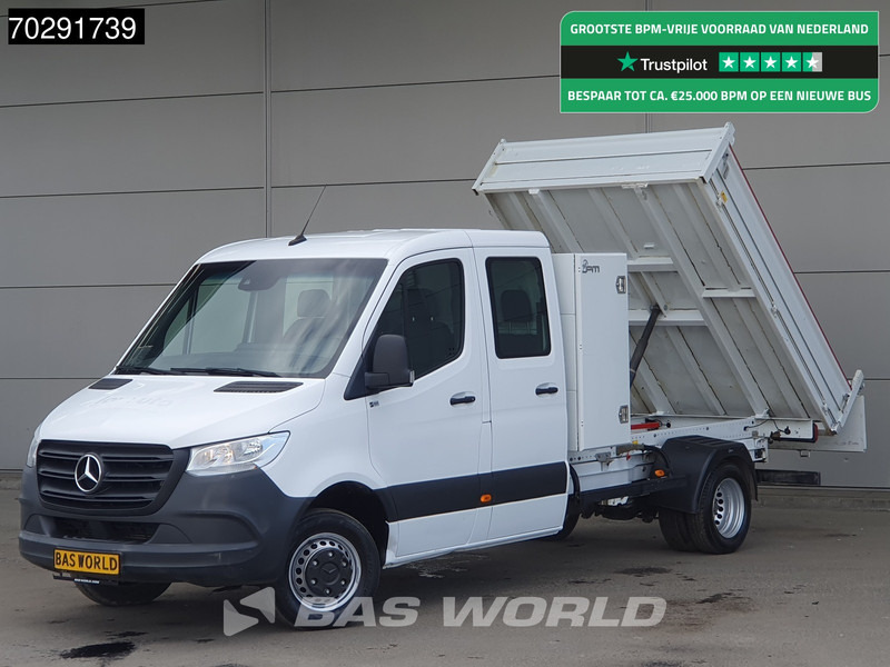 Mercedes-Benz Sprinter 514 CDI Open Laadbak met Kist Dubbel Cabine Dubbellucht 3,5t Trekhaak Airco Cruise Euro6 Pritsche Pickup Open Box Airco Trekhaak - Furgoneta caja abierta: foto 1 Mercedes-Benz Sprinter 514 CDI Open Laadbak met Kist Dubbel Cabine Dubbellucht 3,5t Trekhaak Airco Cruise Euro6 Pritsche Pickup Open Box Airco Trekhaak - Furgoneta caja abierta: foto 1