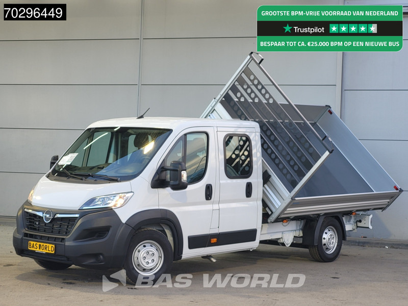 Opel Movano 140PK Driezijdige Kipper Dubbel Cabine Airco Cruise Euro6 Tipper Benne Kieper Dreiseitenkipper Airco Cruise control - Furgoneta basculante: foto 1 Opel Movano 140PK Driezijdige Kipper Dubbel Cabine Airco Cruise Euro6 Tipper Benne Kieper Dreiseitenkipper Airco Cruise control - Furgoneta basculante: foto 1