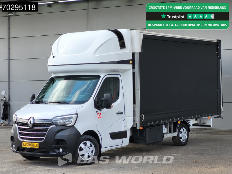 Renault Master 165PK COMING SOON! Schuifzeilen RED-edition LED Airco Cruise Standkachel Euro6 Zeilen Zeil Curtainsides Zeilenwagen Plane Bakwagen Kof - Furgoneta con lona: foto 1 Renault Master 165PK COMING SOON! Schuifzeilen RED-edition LED Airco Cruise Standkachel Euro6 Zeilen Zeil Curtainsides Zeilenwagen Plane Bakwagen Kof - Furgoneta con lona: foto 1