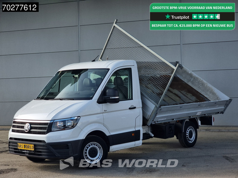 Volkswagen Crafter 140pk Automaat 3-zijdige Kipper Trekhaak Airco Tipper Benne Kieper Airco Trekhaak - Furgoneta basculante: foto 1 Volkswagen Crafter 140pk Automaat 3-zijdige Kipper Trekhaak Airco Tipper Benne Kieper Airco Trekhaak - Furgoneta basculante: foto 1