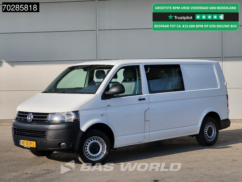 Furgoneta pequeña Volkswagen Transporter 84PK Dubbel Cabine Trekhaak DC Doka Mixto 6m3 Trekhaak: foto 1