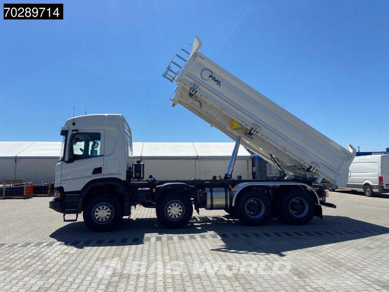 Leasing de Scania P420 8X4 NEW! 13,5m3 3-way tipper Hardox450 Steel Steelsuspension Euro 6 Scania P420 8X4 NEW! 13,5m3 3-way tipper Hardox450 Steel Steelsuspension Euro 6: foto 7