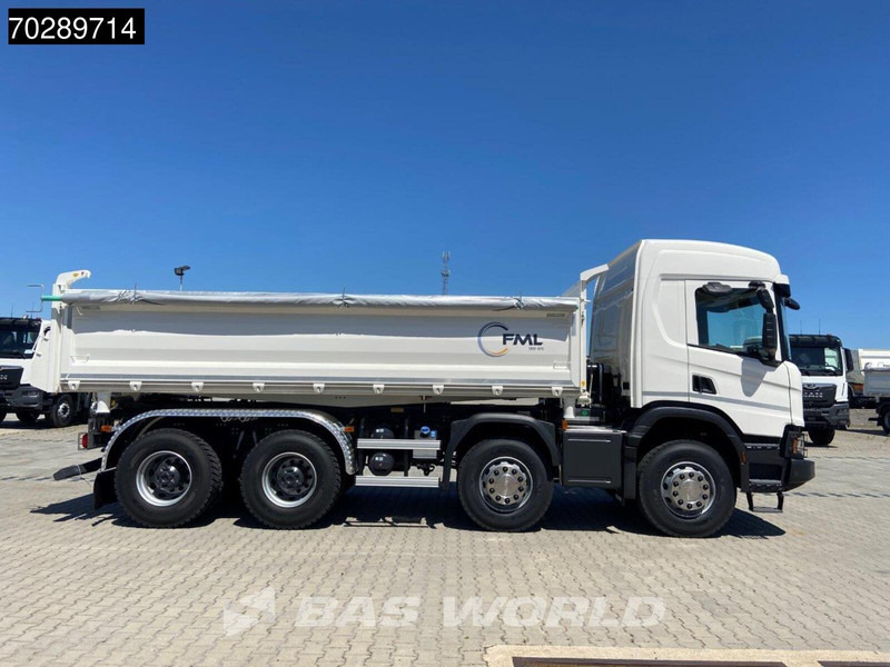 Leasing de Scania P420 8X4 NEW! 13,5m3 3-way tipper Hardox450 Steel Steelsuspension Euro 6 Scania P420 8X4 NEW! 13,5m3 3-way tipper Hardox450 Steel Steelsuspension Euro 6: foto 19