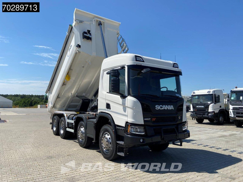 Scania P420 8X4 NEW! 18m3 Steel tipper Steelsuspension Automatic Euro 6 - Camión volquete: foto 3 Scania P420 8X4 NEW! 18m3 Steel tipper Steelsuspension Automatic Euro 6 - Camión volquete: foto 3