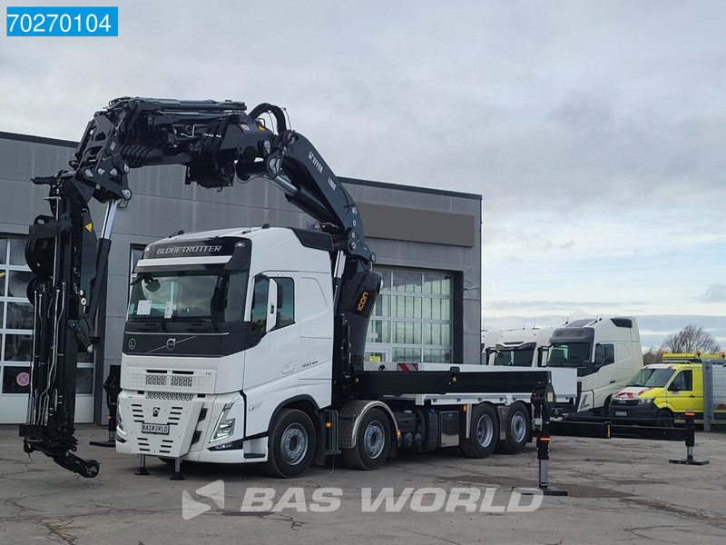 Volvo FH 460 8X2 Effer 1000 9S + 6S Kran + Fly-Jib Liftachse VEB+ Euro 6 - Camión caja abierta, Camión grúa: foto 2 Volvo FH 460 8X2 Effer 1000 9S + 6S Kran + Fly-Jib Liftachse VEB+ Euro 6 - Camión caja abierta, Camión grúa: foto 2