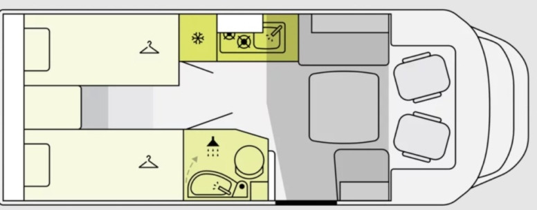 Etrusco T 6.9 SBC - Autocaravana perfilada: foto 1 Etrusco T 6.9 SBC - Autocaravana perfilada: foto 1