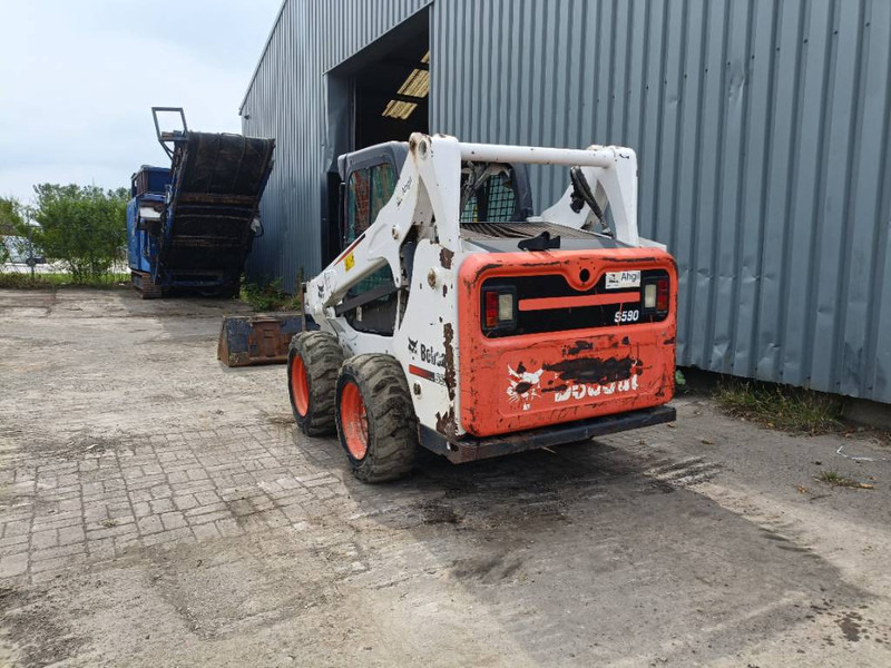 Bobcat s590 schranklader skid steer loader bucket, forks - Minicargadora: foto 2 Bobcat s590 schranklader skid steer loader bucket, forks - Minicargadora: foto 2