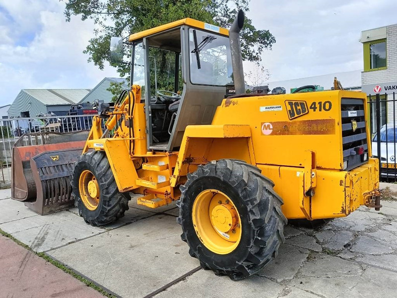 JCB 410 shovel wiellader loader + 2 bakken 4x4 robuust - Cargadora de ruedas: foto 2 JCB 410 shovel wiellader loader + 2 bakken 4x4 robuust - Cargadora de ruedas: foto 2