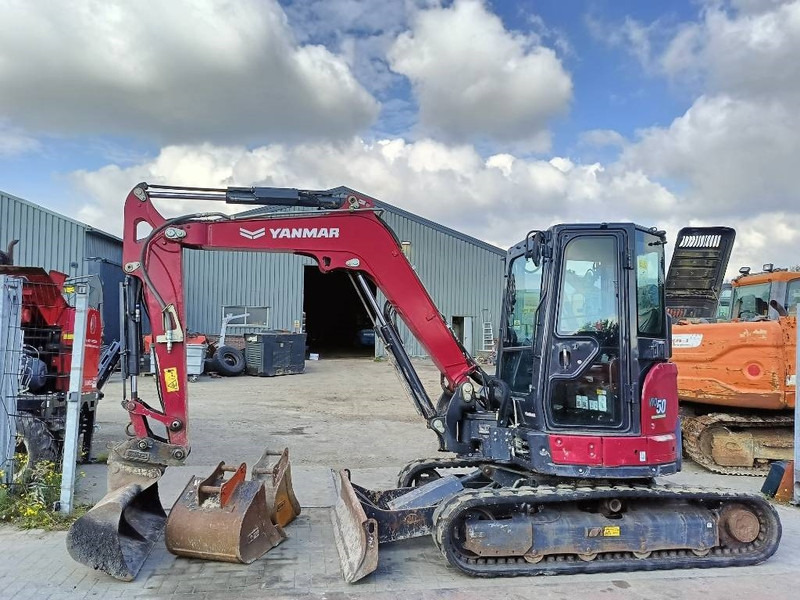 Yanmar Vio 50 -6b vio50 rupskraan excavator bagger track - Miniexcavadora: foto 2 Yanmar Vio 50 -6b vio50 rupskraan excavator bagger track - Miniexcavadora: foto 2