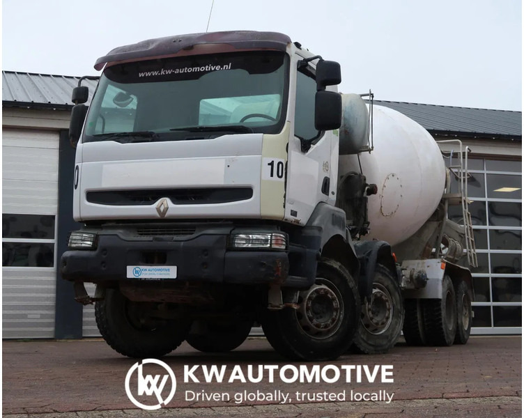 Renault Kerax 370 8X4/ MIXER/ BARYVAL 9 M3/ CRUISE CONTROL/ - Camión hormigonera: foto 1 Renault Kerax 370 8X4/ MIXER/ BARYVAL 9 M3/ CRUISE CONTROL/ - Camión hormigonera: foto 1