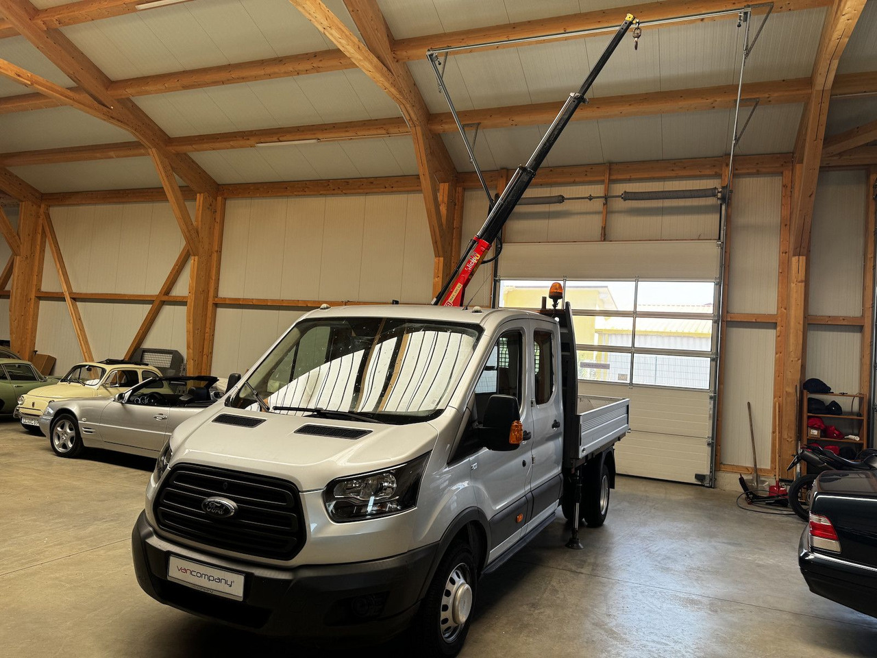Ford Transit FT 350 DokaTdCI 1.2t Fassi Kran - Furgoneta caja abierta, Furgoneta combi: foto 4 Ford Transit FT 350 DokaTdCI 1.2t Fassi Kran - Furgoneta caja abierta, Furgoneta combi: foto 4