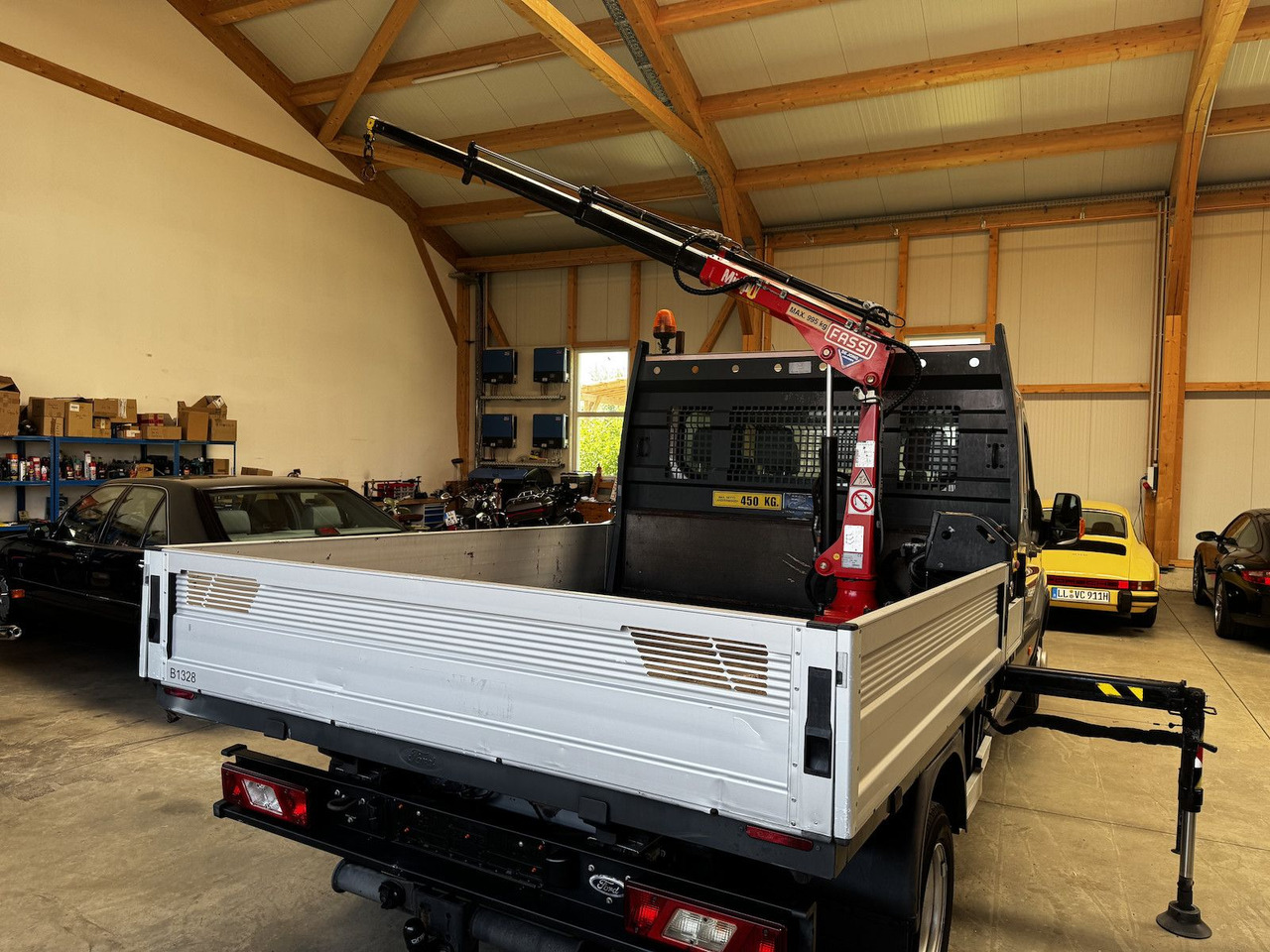 Ford Transit FT 350 DokaTdCI 1.2t Fassi Kran - Furgoneta caja abierta, Furgoneta combi: foto 3 Ford Transit FT 350 DokaTdCI 1.2t Fassi Kran - Furgoneta caja abierta, Furgoneta combi: foto 3