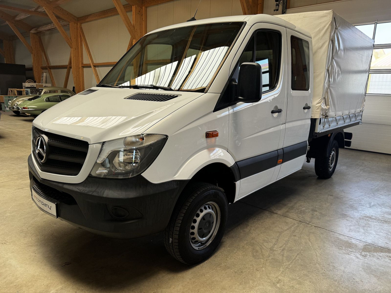 Mercedes-Benz Sprinter 316 CDI Doka 4x4 Allrad Plane - Furgoneta con lona, Furgoneta combi: foto 4 Mercedes-Benz Sprinter 316 CDI Doka 4x4 Allrad Plane - Furgoneta con lona, Furgoneta combi: foto 4