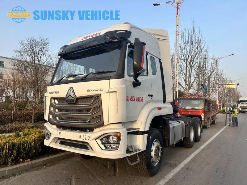 HOWO 400HP High roof Tractor Head - Cabeza tractora: foto 2 HOWO 400HP High roof Tractor Head - Cabeza tractora: foto 2