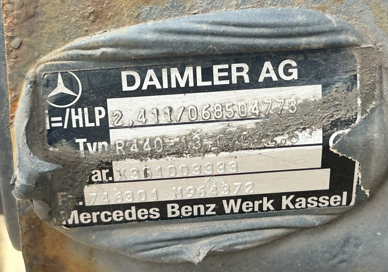 Eje posterior para Camión MERCEDES ACTROS MP4 R440-13 2,411: foto 11