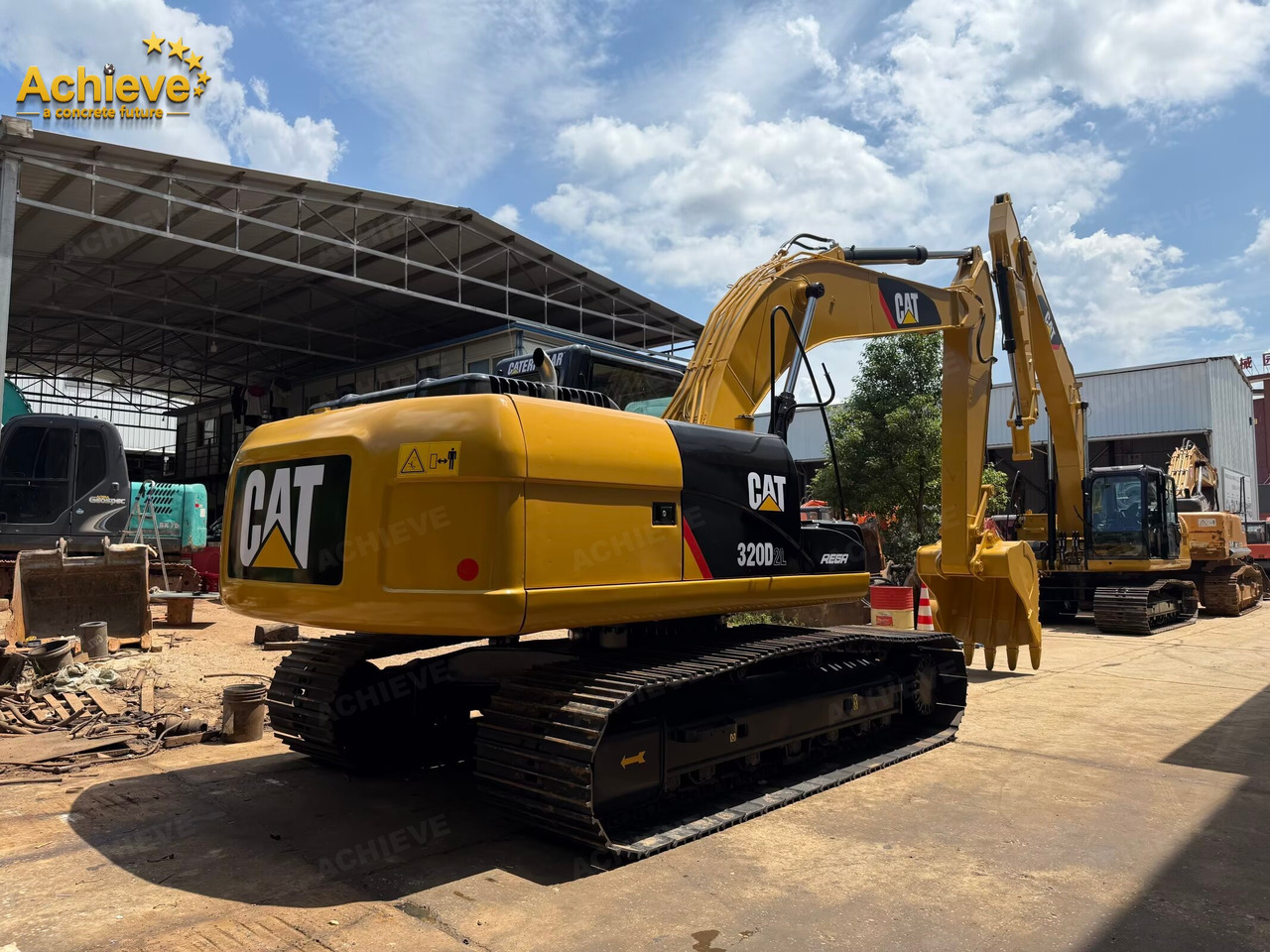 Excavadora de cadenas CATERPILLAR 【ACHIEVE】TOP CONDITION!!! CAT 320D2L tracked excavator: foto 11