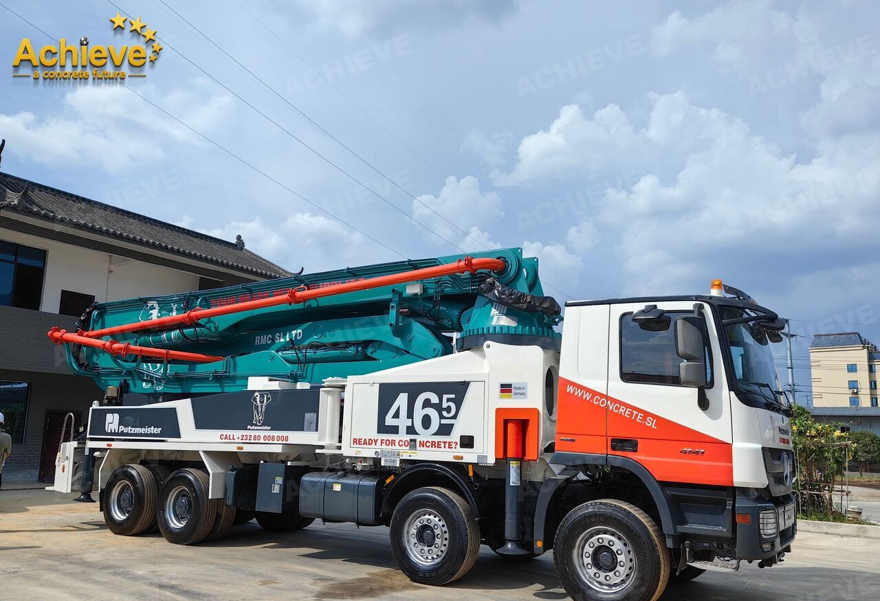Putzmeister Compact Truck-Mounted Concrete Pump M46-5 【ACHIEVE】TOP CONDITION!!! - Camión bomba de hormigón: foto 1 Putzmeister Compact Truck-Mounted Concrete Pump M46-5 【ACHIEVE】TOP CONDITION!!! - Camión bomba de hormigón: foto 1