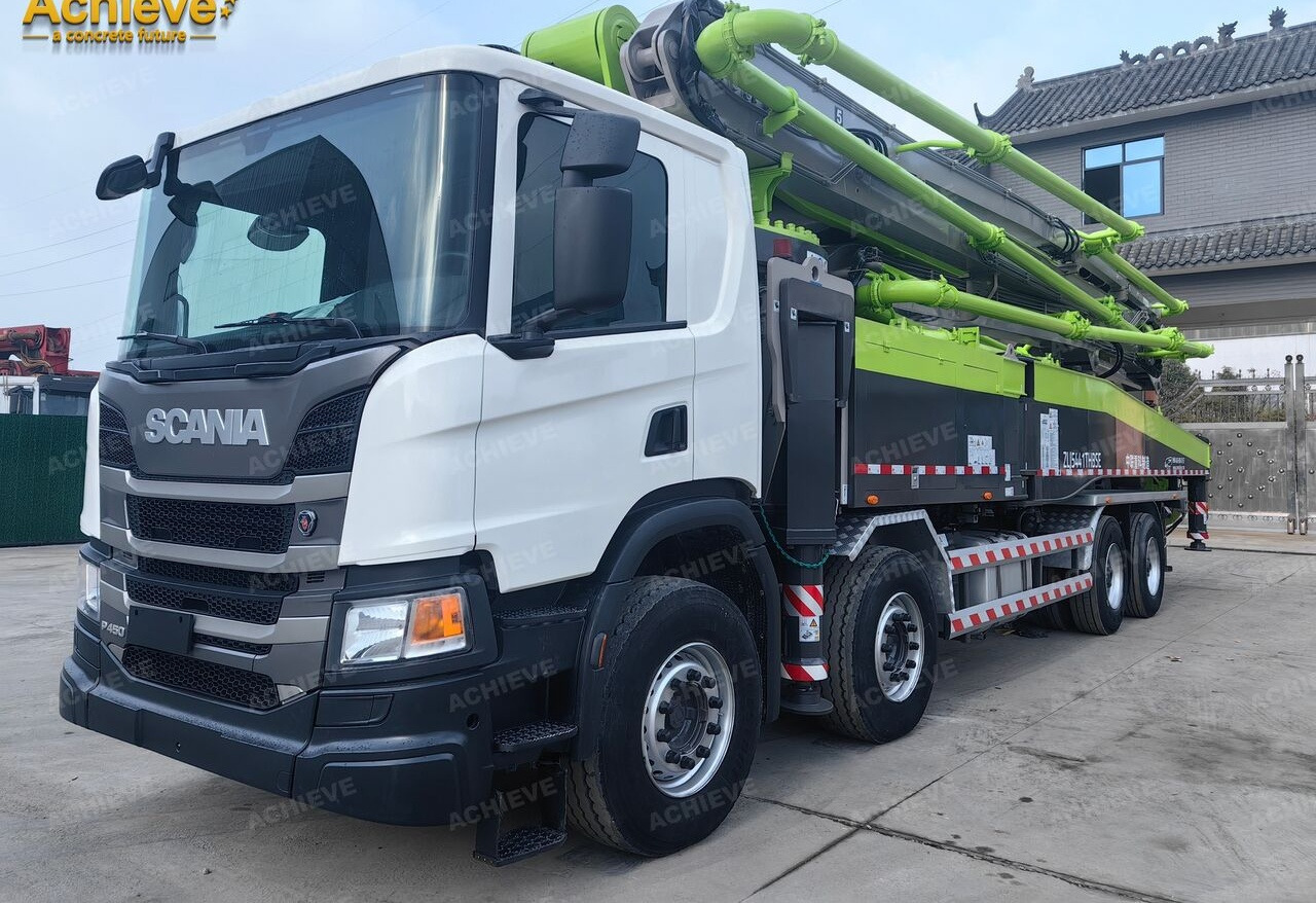 ZOOMLION ZOOMLION 2019 ZOOMLION 56X-6RZ 56M Scania P450 8x4【ACHIEVE】TOP CONDITION!!! - Camión bomba de hormigón: foto 2 ZOOMLION ZOOMLION 2019 ZOOMLION 56X-6RZ 56M Scania P450 8x4【ACHIEVE】TOP CONDITION!!! - Camión bomba de hormigón: foto 2