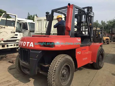 Good Condition Secondhand 7 Ton Forklift Truck Toyota Fd70 Diesel Forklift for Sale - Carretilla elevadora diésel: foto 1 Good Condition Secondhand 7 Ton Forklift Truck Toyota Fd70 Diesel Forklift for Sale - Carretilla elevadora diésel: foto 1