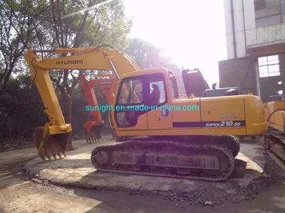 Good Price Second Hand 21 Ton Hydraulic Excavator Hyundai 210-5D Excavator for Sale - Excavadora de cadenas: foto 1 Good Price Second Hand 21 Ton Hydraulic Excavator Hyundai 210-5D Excavator for Sale - Excavadora de cadenas: foto 1