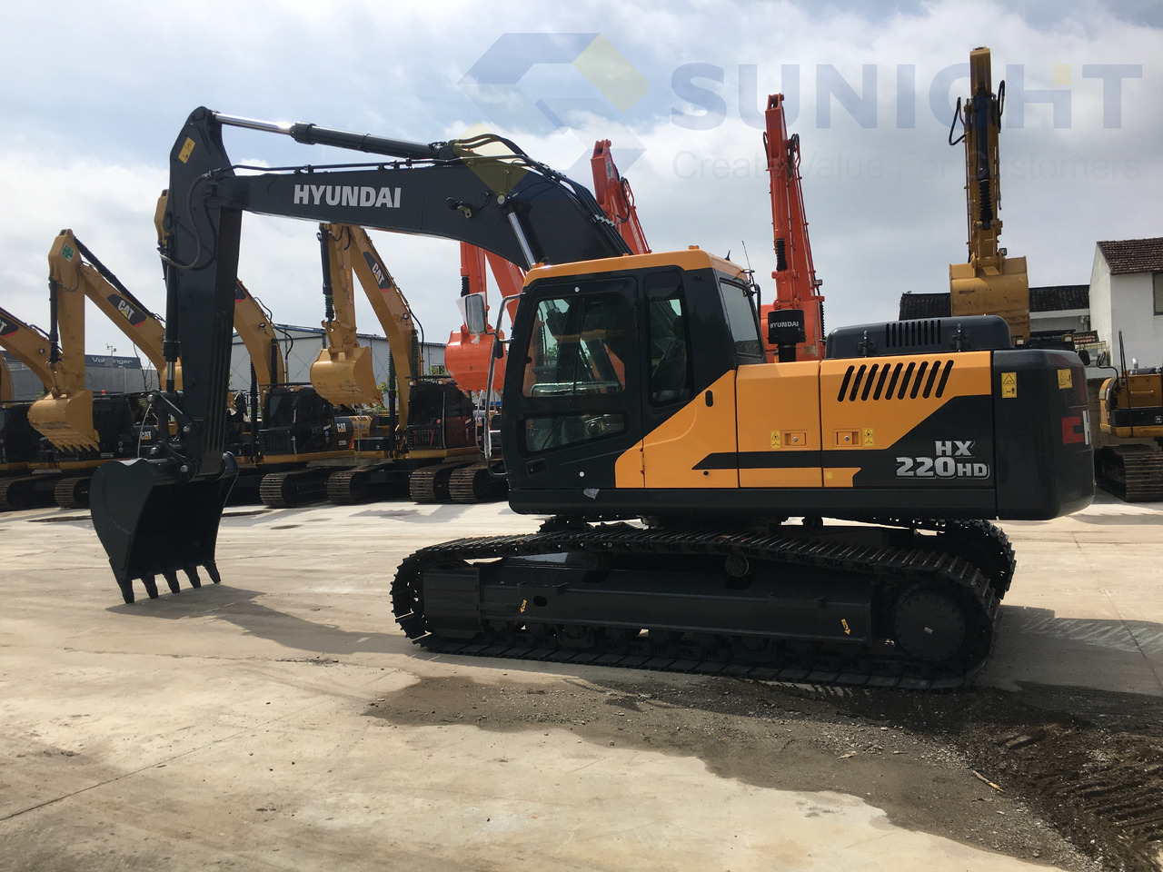 Hyundai HX220HD Unused 22 ton Excavator 2024 Model - Excavadora de cadenas: foto 2 Hyundai HX220HD Unused 22 ton Excavator 2024 Model - Excavadora de cadenas: foto 2