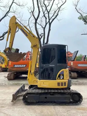 Used Mini Excavator Komatsu PC55 PC50 Japan Construction Machinery - Excavadora de cadenas: foto 1 Used Mini Excavator Komatsu PC55 PC50 Japan Construction Machinery - Excavadora de cadenas: foto 1