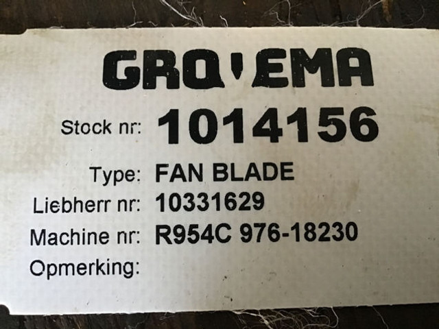 Liebherr Fan Blade - Ventilador: foto 5 Liebherr Fan Blade - Ventilador: foto 5