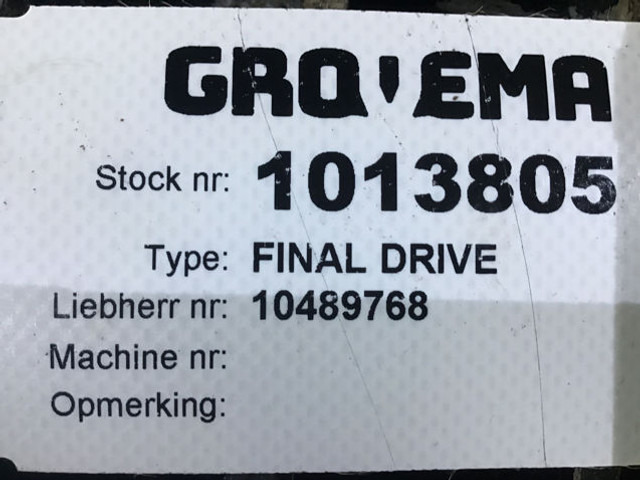 Suspensión Liebherr Final Drive: foto 6